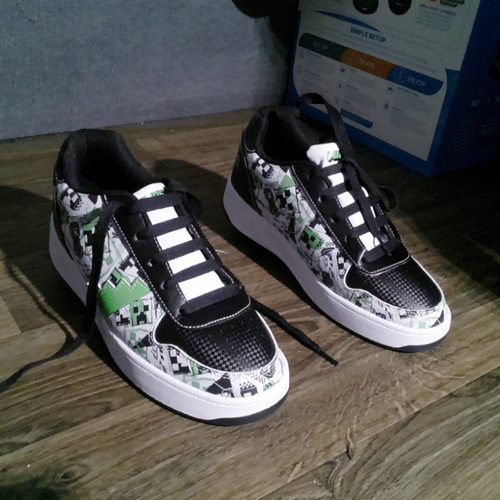 Heelys minecraft creeper - x,